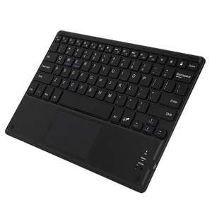 Ultra Slim Wireless BT Keyboard With Touchpad For PC Andr-oid Phone Set - Picture 1 of 8