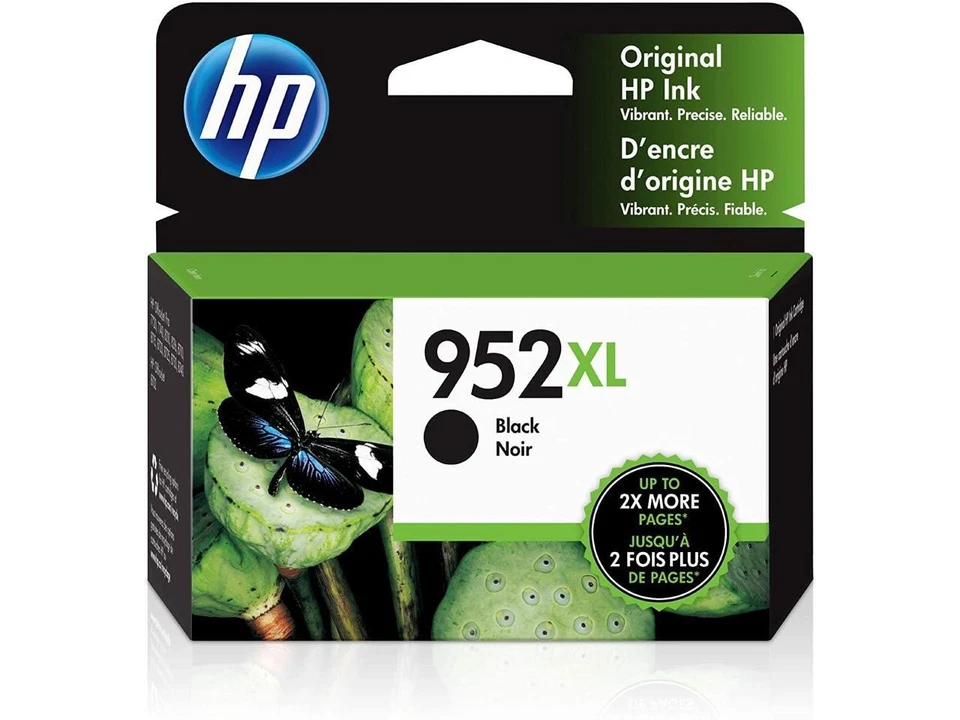 HP 952XL (F6U19AN) Genuine Black Ink Cartridge