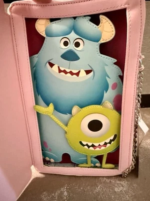 Bolso Bandolera Loungefly Disney Pixar Monsters, Inc. Boo's Door Coleccionable Nuevo con Etiquetas Foto 1 de 4