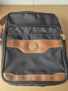 Samsonite Shoulder Bag -Vintage style - Green with Brown trim - Picture 1 of 9