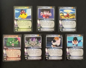 Burger King Full Set Dragonball Z Score Non Foil Promo Vegeta’s Smirk BK7 - Picture 1 of 2