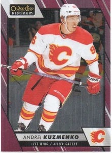 23-24 2023-24 OPC Platinum Andrei Kuzmenko MATTE PINK #105-Flames - Picture 1 of 1