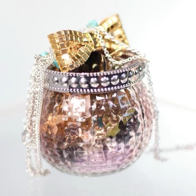 ✩ FRASCO DE JOYERÍA MISTERIOSA TESORO VINTAGE SUAVE✩ Foto 1 de 3