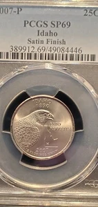 Superb! Top Pop 2007-P PCGS SP69 Idaho State Quarter - Picture 1 of 2