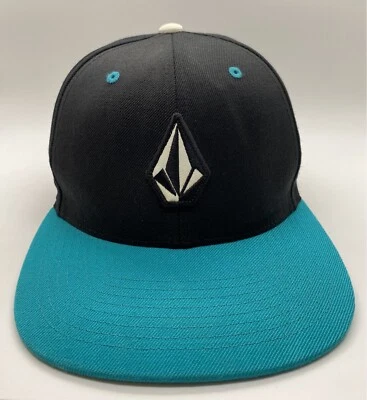 Volcom Cap Hat Adult Snapback Black Acrylic Wool  - Image 1 of 4