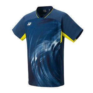 YONEX 24S/S Men's Badminton T-Shirts National Uniform Tee Night Sky NWT 10568EX