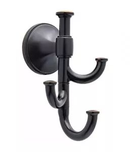 Accolade Wall Mounted Expandable 3-Prong J-Hook Towel Hook in Oil Rubbed Bronze - Picture 1 of 6