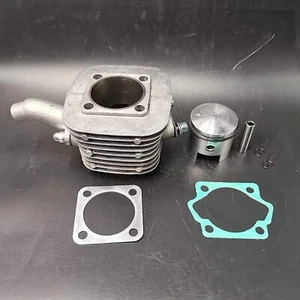 80cc New Cylinder Body 49mm Iron Sleeve with Gasket Kit and High Hole Piston Set - Picture 1 of 10