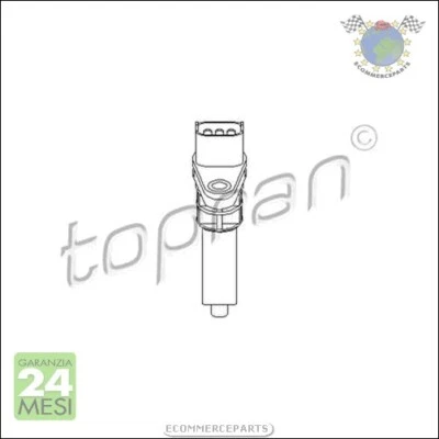 Sensore percorso Topran per OPEL ZAFIRA A CORSA B ASTRA G TIGRA COMBO P - Immagine 1 di 3