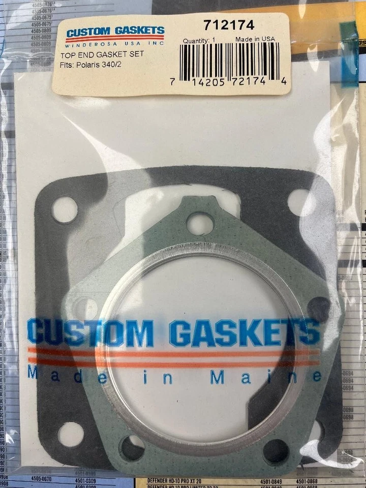 Conjunto de junta de extremidade superior para Polaris Cutlass 340 81/Apollo 340 Galaxy 340 80 712174 - Imagem 1 de 1