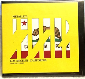 METALLICA Live 8-25-23 M72 World Tour Sofi Stadium Los Angeles CA 2CD *NEW* - Picture 1 of 2