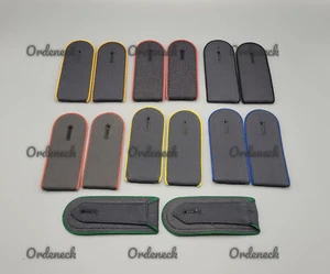BUNDESWEHR SCHULTERKLAPPEN (mL) - HEER - MANNSCHAFTEN - WAFFENFARBE AUSWÄHLBAR - Picture 1 of 43