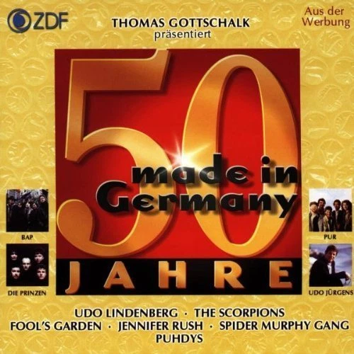 50 Jahre made in Germany (Thomas Gottschalk präsentiert..) Udo Lindenberg.. [CD] - Bild 1 von 1