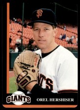 1998 Mother's Cookies Stadium Giveaway Orel Hershiser San Francisco Giants #5
