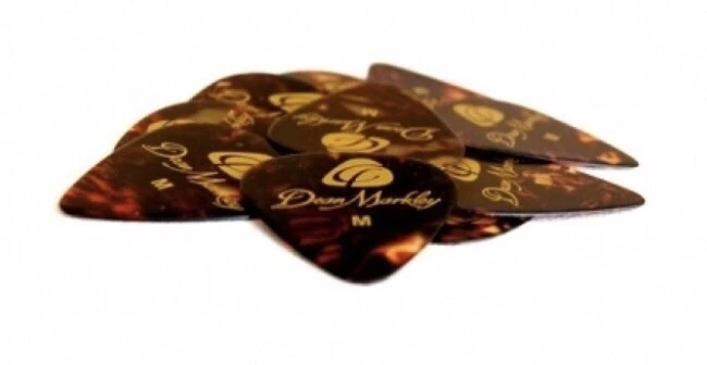 Guitarra Dean Markley 351 Medium Tortuga Celuloide Selecciones Bolsa De 72 Comp To Fender Foto 1 de 2