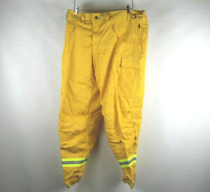 New Fireline 9oz Ultra Soft Large Regular 30" Inseam Yellow Overpants!
