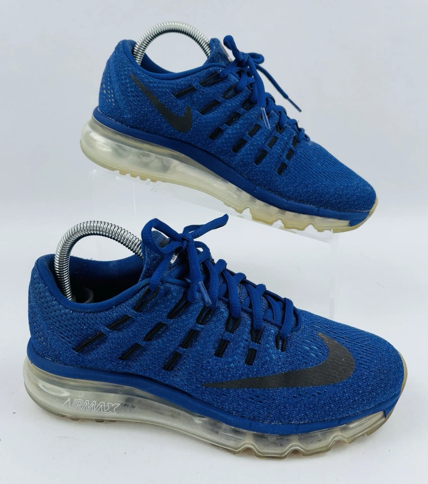 Nike Air Max 2016 Juvenil Talla 5Y Azul Deportivo para Correr 806772-401 Foto 1 de 4