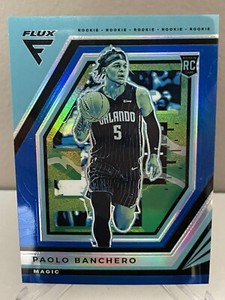 2022-23 Panini Flux Paolo Banchero RC # 96/99 Blue Refractor