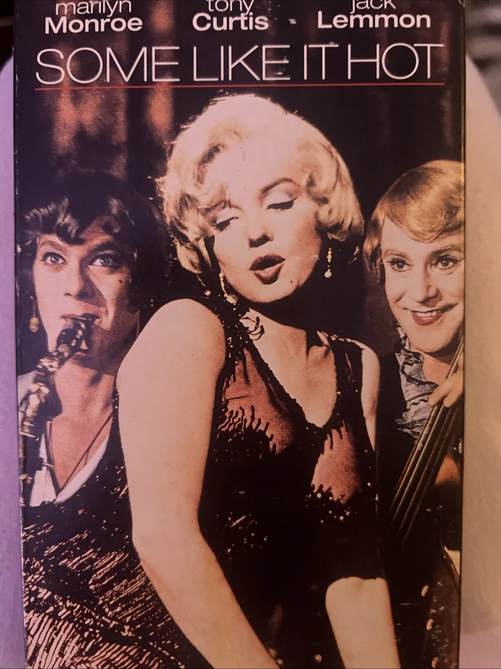 SOME LIKE IT HOT (1959) VHS BILLY WILDER MARILYN MONROE JACK LEMMON Foto 1 de 1