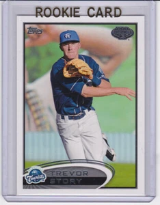 TREVOR STORY ROOKIE CARD Asheville Tourists 2012 Topps Baseball RC ROCKIES! - Picture 1 of 2