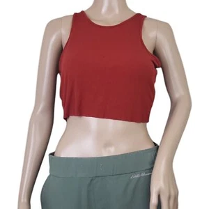 Free People Intimately Red Crop Top - Picture 1 of 4