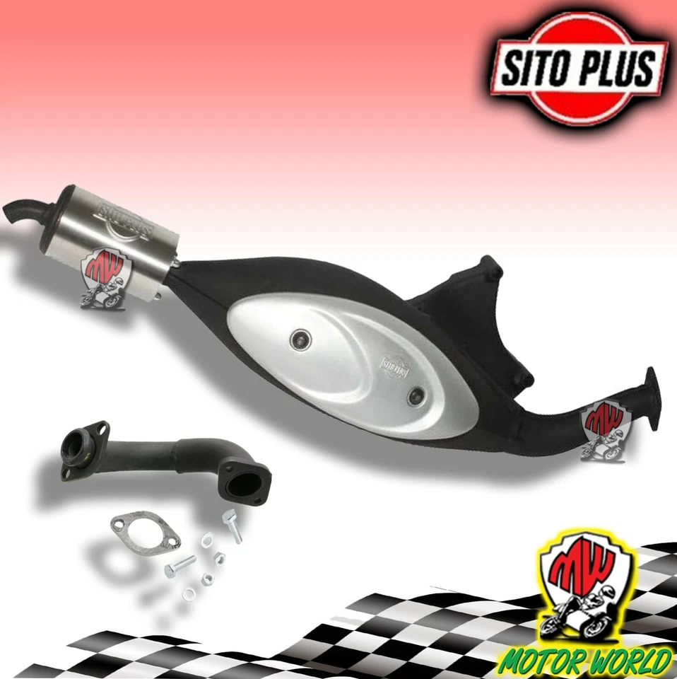 0572 MARMITTA SITO PLUS PIAGGIO ZIP 50 SP 1996 1997 1998 1999 2000