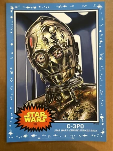 Topps STAR WARS Living Set Fine Art Print #221 C3PO - SOLD OUT - Numbered 31/100 - Picture 1 of 2