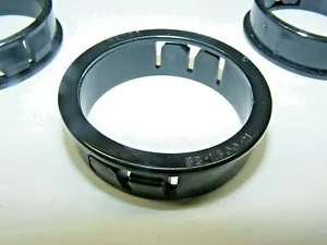 x5 HEYCO 1-1/2" SB-1.500-21 #2240 SNAP BUSHING BLK NYLON WIRE CABLE PROTECTOR - Foto 1 di 12