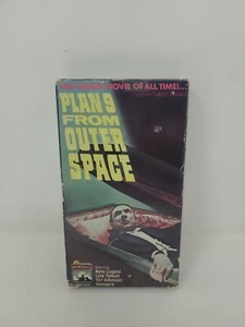 Vintage plan 9 from outer space cult classic VHS tape - Afbeelding 1 van 7