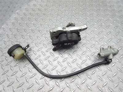 2009 07-09 BMW R1200GS Adventure Rear Brake Master Cylinder Caliper Line Pad - Image 1 of 4
