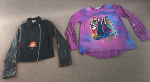 D-Signed Special Edition Disney Moto Jacket & T Shirt Wickedly Cool Girls 7/8 S