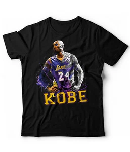 Tshirt Kobe Bryant Basket Lakers NBA Pallacanestro USA Los Angeles Sport Legends - Foto 1 di 5