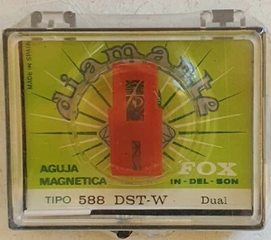 AGUJA TOCADISCOS FOX- DUAL 588 DST-W/DIAMANTE - Picture 1 of 8