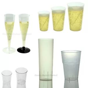 Trinkbecher Einwegbecher Mehrwegbecher Schnapsglas Sektglas 0,1l 0,2l 0,3l 2cl - Bild 1 von 17