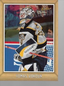 2006-2007 UPPER DECK BEEHIVE HOCKEY 5X7 CARD TOMAS VOKOUN #188