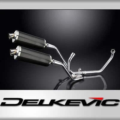 SISTEMA DE ESCAPE COMPLETO 2-2 SUZUKI SV650 98-02 350mm CARBONO OVALADO BSAU Foto 1 de 4