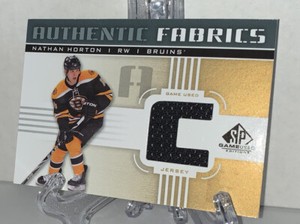 2011-12 SP Game Used Authentic Fabrics Gold #AFNH1 Nathan Horton Jersey Patch