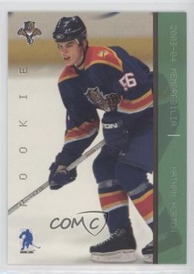 2003-04 ITG Be A Player Memorabilia Emerald /10 Nathan Horton #180 Rookie RC