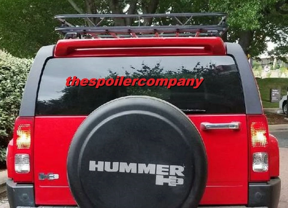 Alerón para GMC HUMMER H3 SUV 2006-2010 escotilla trasera imprimación sin pintar nuevo Foto 1 de 4