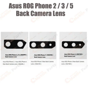 Asus ROG Phone 2/ 3 / 5 Back Rear Camera Lens (ZS661KS / ZS673KS / ZS660KL) - Picture 1 of 7