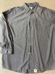 LACOSTE Mens Button Up Shirt- Made In France- 100% Cotton- Size 44 - Picture 1 of 11