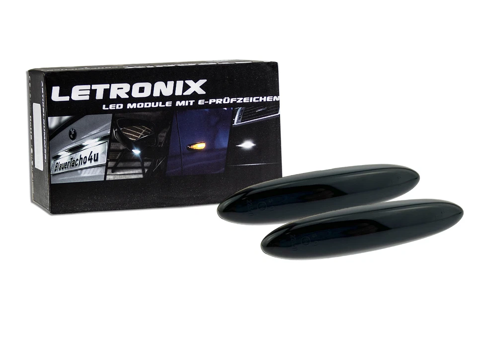 LETRONIX LED Seitenblinker Blinker Smoke Schwarz Module Lexus IS 250 2006-2013 - Bild 1 von 3