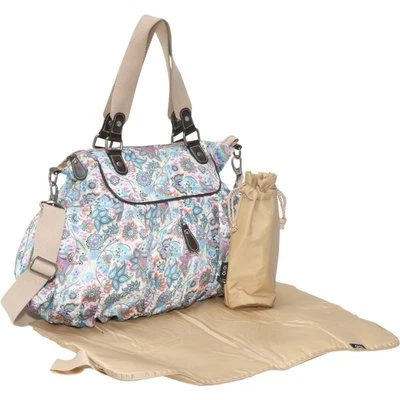 Bolso de Pañales OiOi Indian Paisley Reunido NUEVO Foto 1 de 4