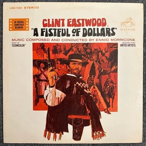 Ennio Morricone Eine Handvoll Dollar Soundtrack LP Vinyl Schallplatte 1967 RCA Stereo - Bild 1 von 6