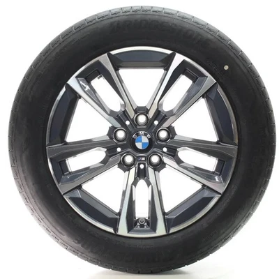 BMW 2er U06 Sommerräder M Doppelspeiche 834 Bridgestone 205/60R17 DOT24 6891175 - Bild 1 von 4