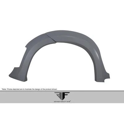 Aero Function F16 / M F86 AF-1 Front Fender Flares ( PU-RIM ) for X6 BMW 15-19  Foto 1 de 4