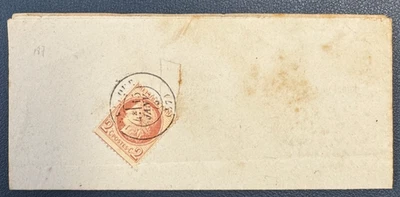 CERES YT 51 2c seul sur Lettre de Tribunal (Avis de Faillite) cad DUNKERQUE 1875 - Photo 1/3