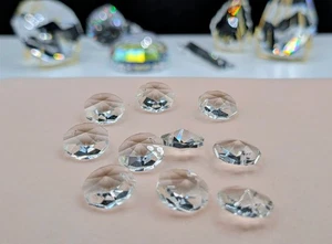 10 Pack: Crystals/Suncatchers 8011 Series 18mm 1 Hole - Ultra Fine - Picture 1 of 4