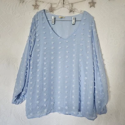 Túnica Kori America média forrada transparente por toda parte pom pom fluida romântica pastel - Imagem 1 de 4