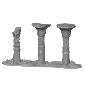 Scenery Wargame Desert - Columns IN Ruins Set 1 - Picture 1 of 1